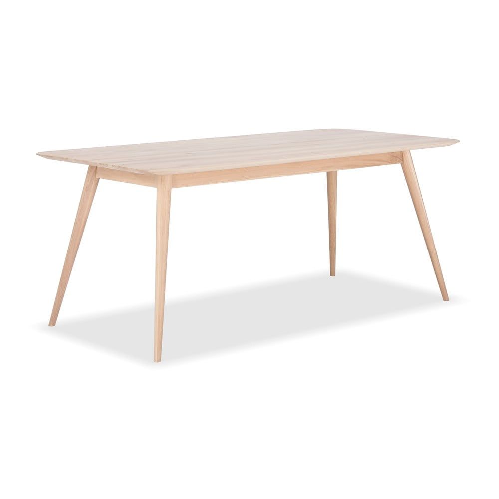 Jedálenský stôl z masívneho dubového dreva Gazzda Stafa, 180 × 90 cm - Bonami.sk
