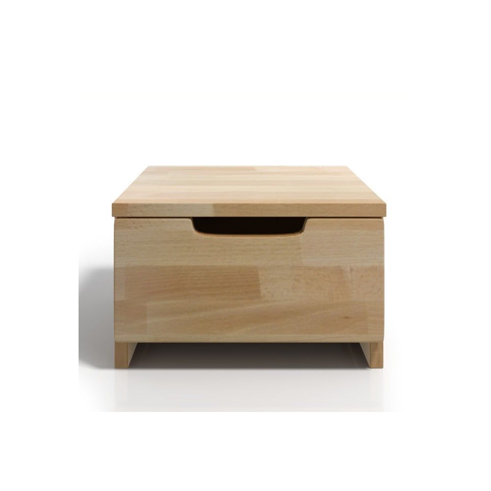 Nočný stolík z bukového dreva so zásuvkou SKANDICA Spectrum - Bonami.sk