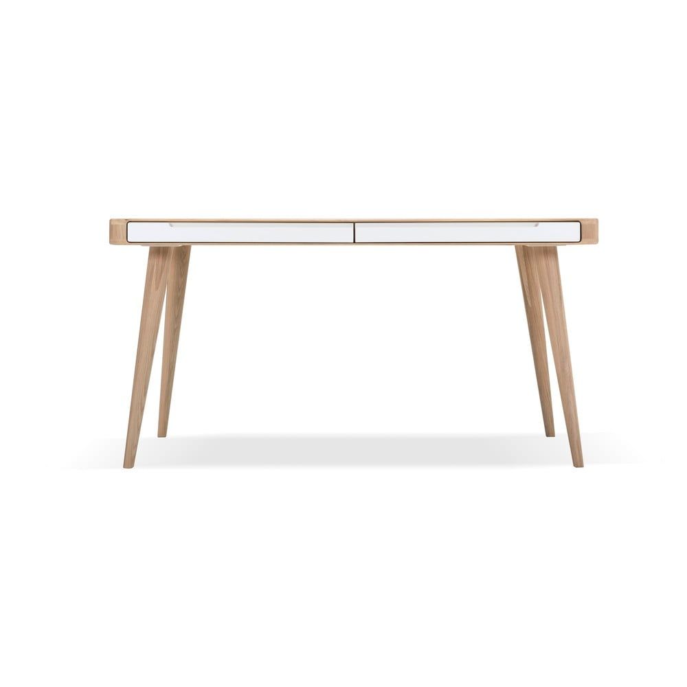 Jedálenský stôl z dubového dreva Gazzda Ena Two, 140 × 90 cm - Bonami.sk