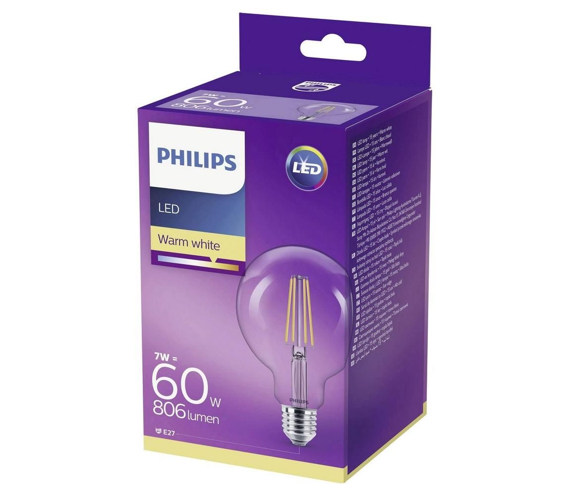 Philips LED Žiarovka VINTAGE Philips E27/7W/230V 2700K  - Svet-svietidiel.sk