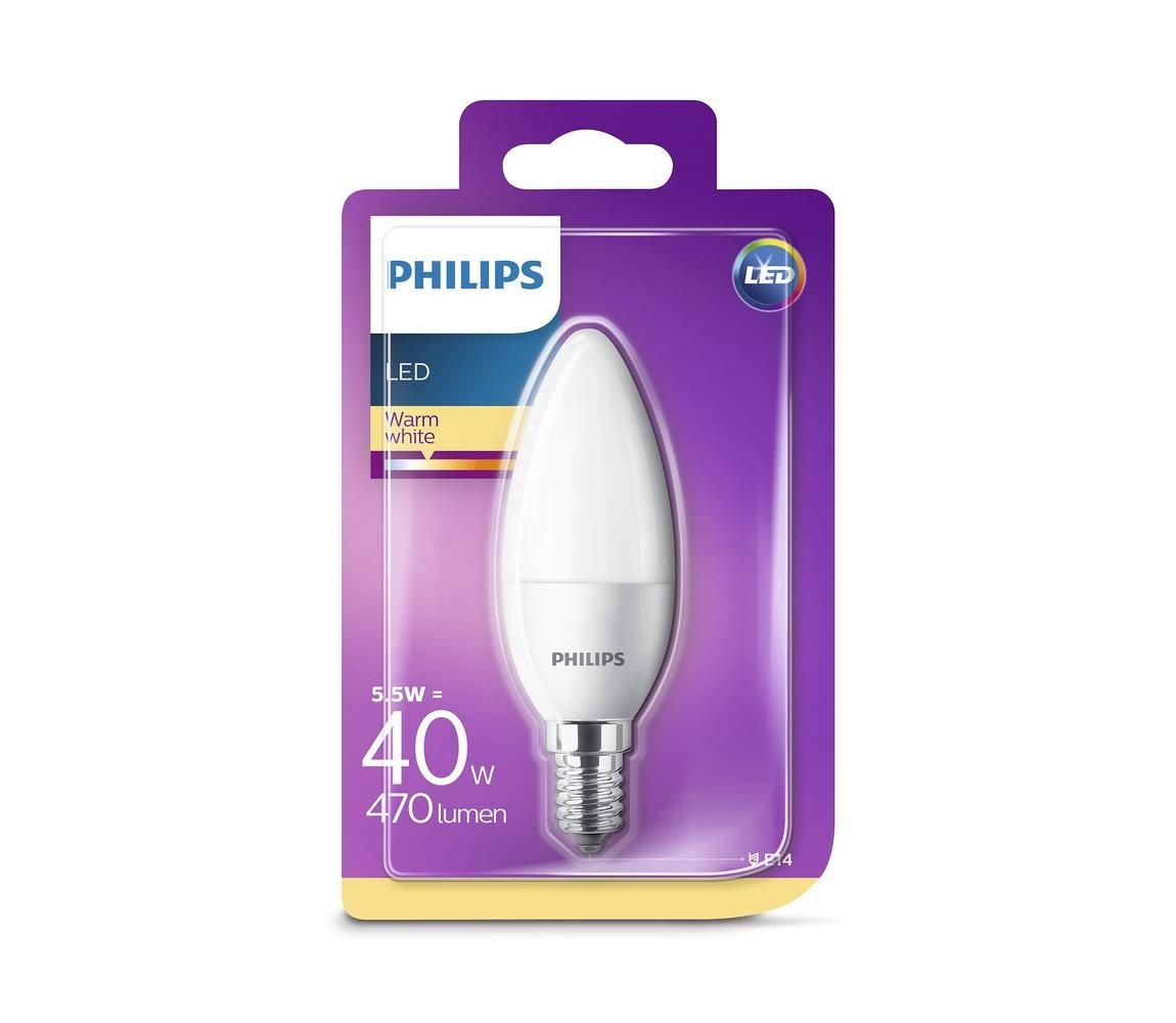 Philips LED Žiarovka Philips E14/5,5W/230V 2700K  - Svet-svietidiel.sk