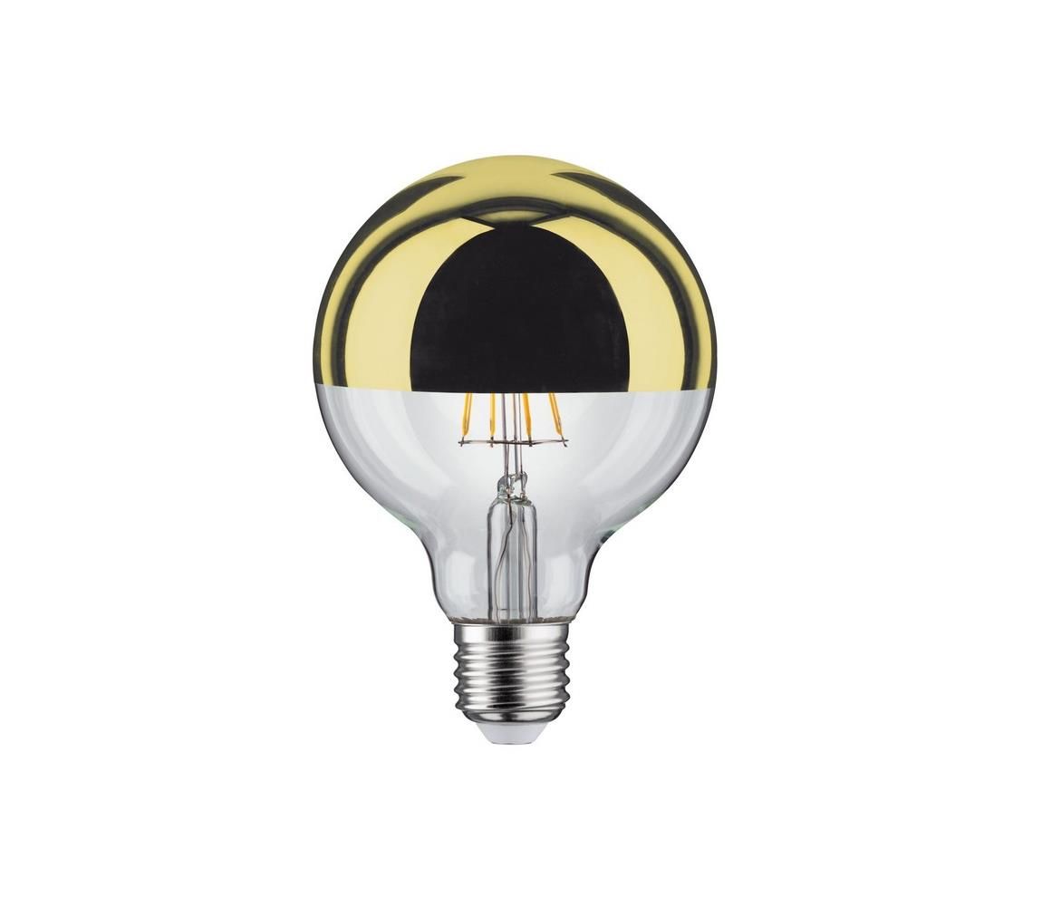 Paulmann LED Stmievateľná žiarovka so zrkadlovým vrchlíkom E27/6,5W/230V - Paulmann 28675  - Svet-svietidiel.sk