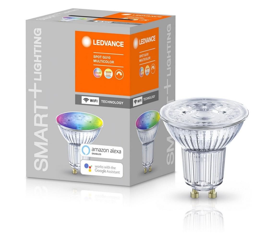 Ledvance LED RGBW Stmievateľná žiarovka SMART+ GU10/5W/230V 2700K-6500K - Ledvance  - Svet-svietidiel.sk