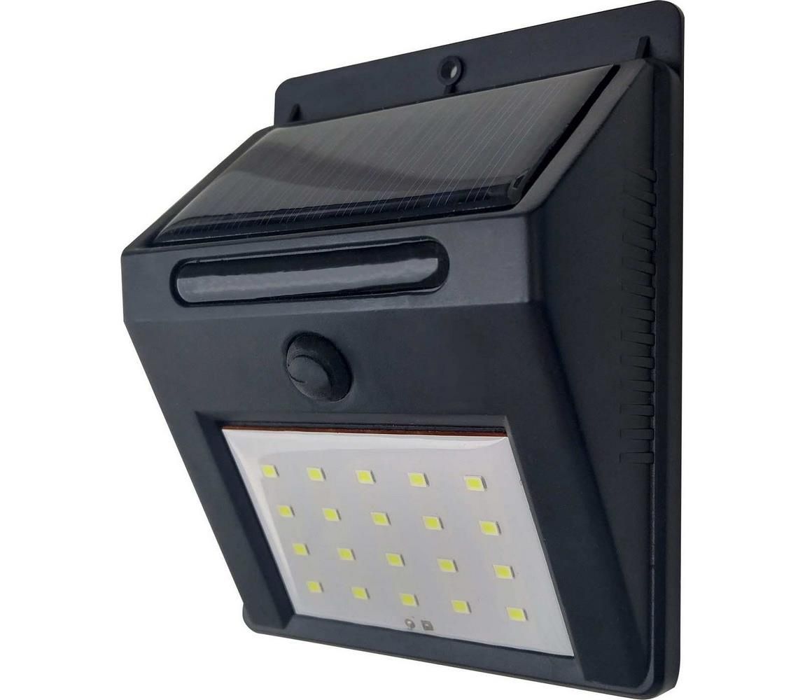 Greenlux LED Solárne nástenné svietidlo LED/3W IP44  - Svet-svietidiel.sk