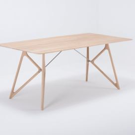 Jedálenský stôl z masívneho dubového dreva Gazzda Tink, 180 × 90 cm