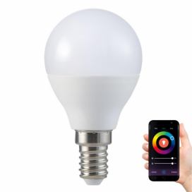  RGB LED Stmievateľná žiarovka G45 E14/5,5W/230V 3000-6500K Wi-fi Tuya 