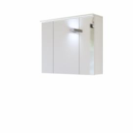 ArtCom Kúpelňová zostava GALAXY White Galaxy: skrinka so zrkadlom 844 - (68 x 80 x 20 cm)