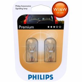 Philips SADA 2x Autožiarovka Philips VISION 12067B2 W16W W2,1x9,5d/16W/12V 