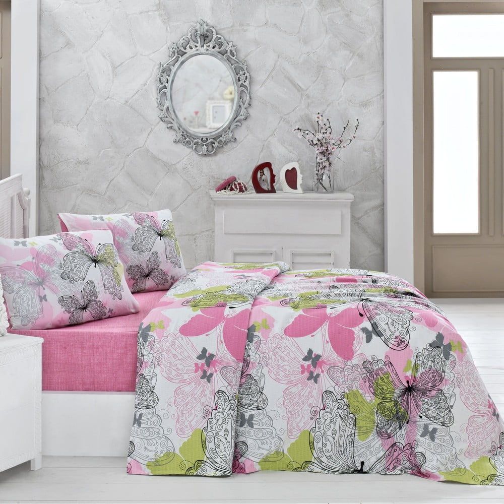 Ľahká bavlnená prikrývka cez posteľ Belinda, 200 × 230 cm - Bonami.sk