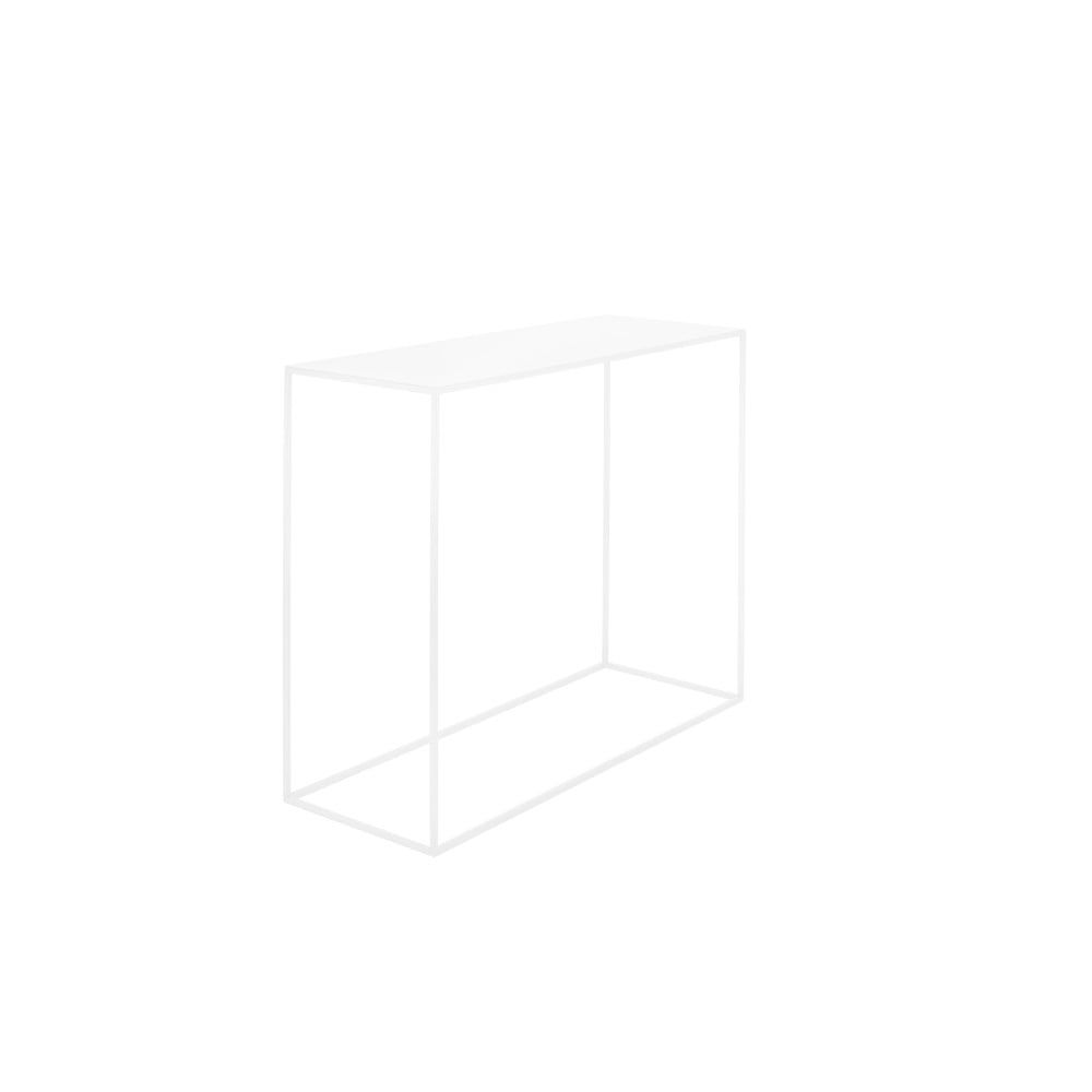 Biely konzolový kovový stôl Custom Form Tensio, 100 x 35 cm - Bonami.sk