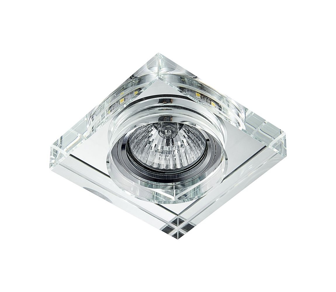 Emithor LED Podhľadové svietidlo ELEGANT DOUBLE LIGHT 1xGU10/50W+LED/3W  - Svet-svietidiel.sk