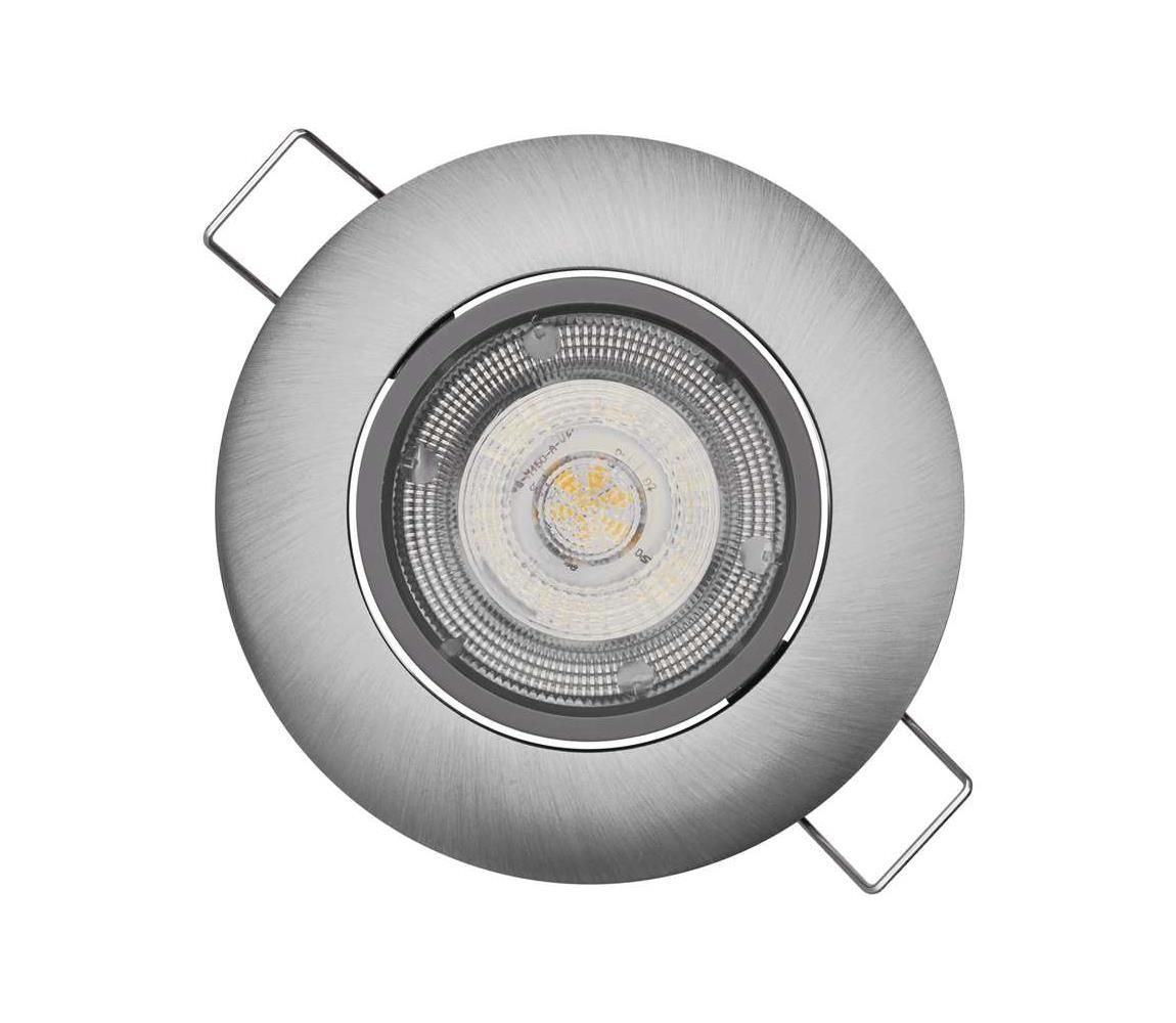  LED Podhľadové svietidlo EXCLUSIVE 1xLED/5W/230V 4000 K strieborná  - Svet-svietidiel.sk