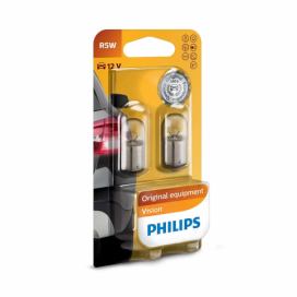Philips SADA 2x Autožiarovka Philips VISION 12821B2 R5W BA15s/5W/12V 