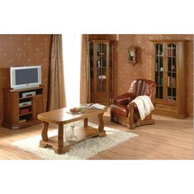 Rustikálna obývacia izba Kinga - drevo D3