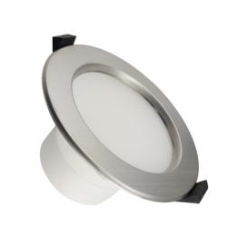  LED Kúpeľňové podhľadové svietidlo LED/10W/230V 4000K strieborná IP44 