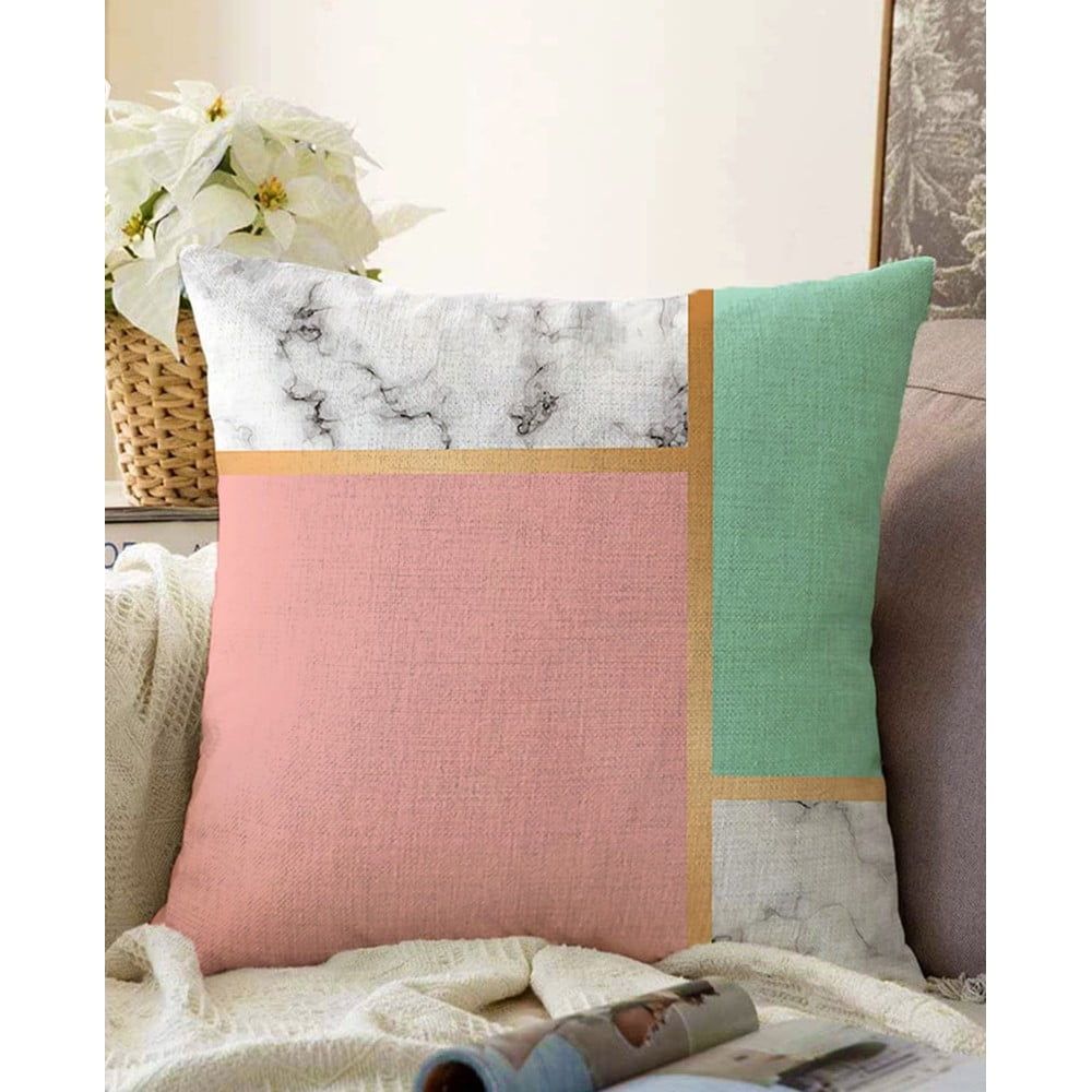 Obliečka na vankúš s prímesou bavlny Minimalist Cushion Covers Elegant, 55 x 55 cm - Bonami.sk
