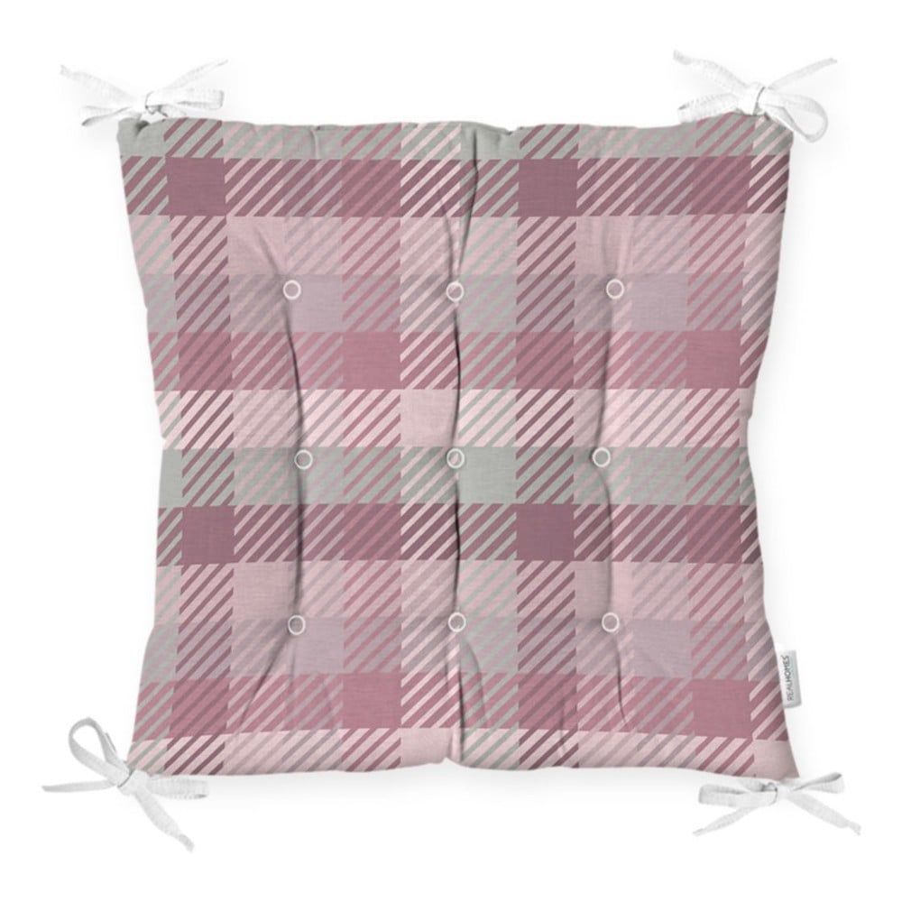 Sedák na stoličku Minimalist Cushion Covers Flannel Pink, 40 x 40 cm - Bonami.sk