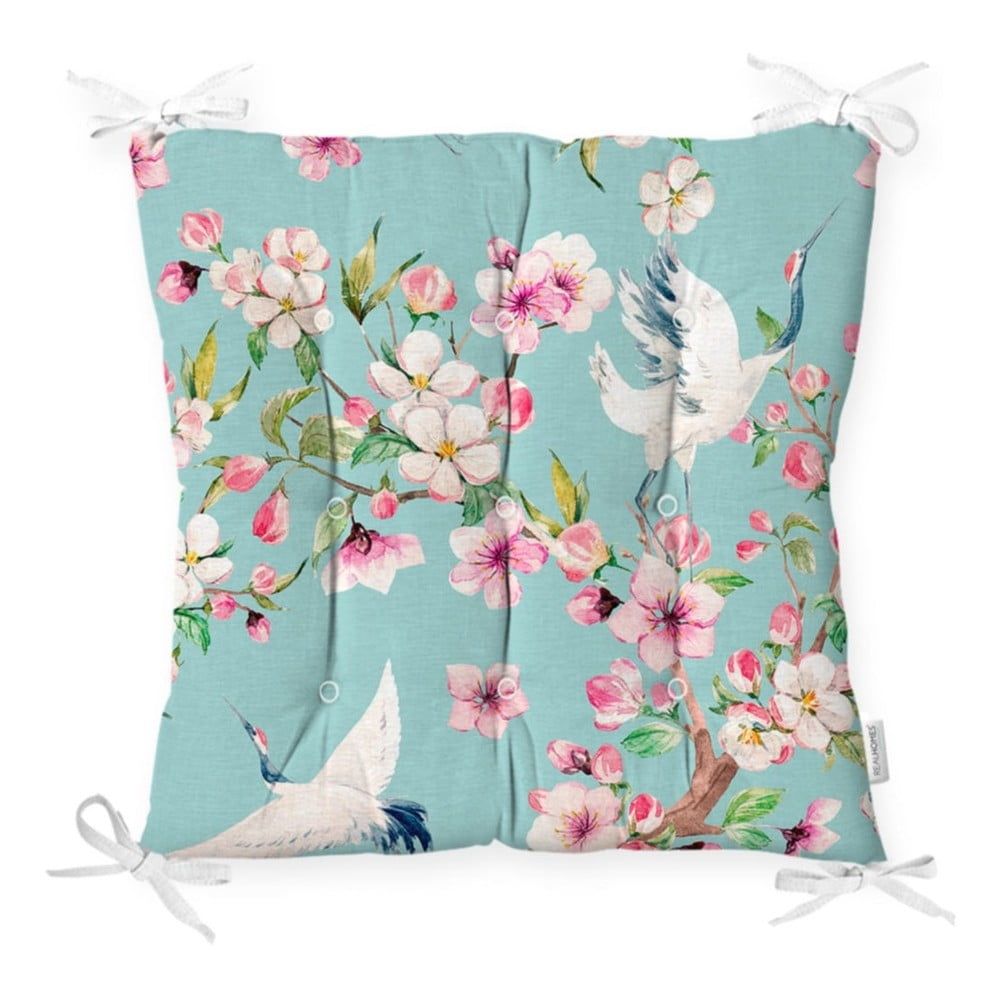 Sedák na stoličku Minimalist Cushion Covers Flowers and Bird, 40 x 40 cm - Bonami.sk