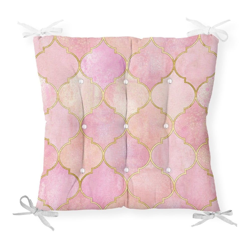 Sedák s prímesou bavlny Minimalist Cushion Covers Pinky Oriental, 40 x 40 cm - Bonami.sk