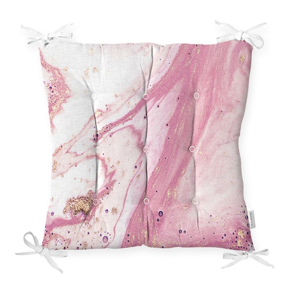 Sedák s prímesou bavlny Minimalist Cushion Covers Pinky Abstract, 40 x 40 cm - Bonami.sk
