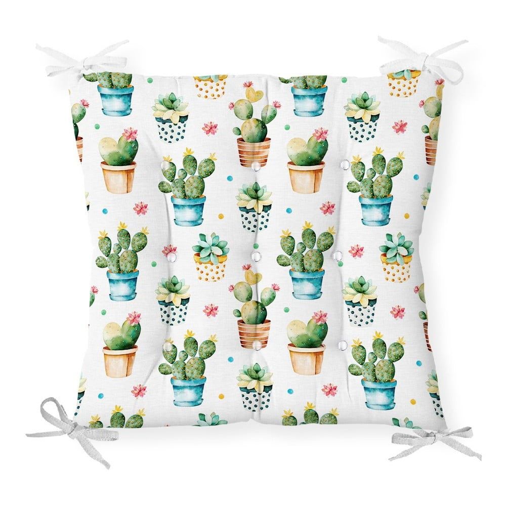 Sedák s prímesou bavlny Minimalist Cushion Covers Tiny Cacti, 40 x 40 cm - Bonami.sk