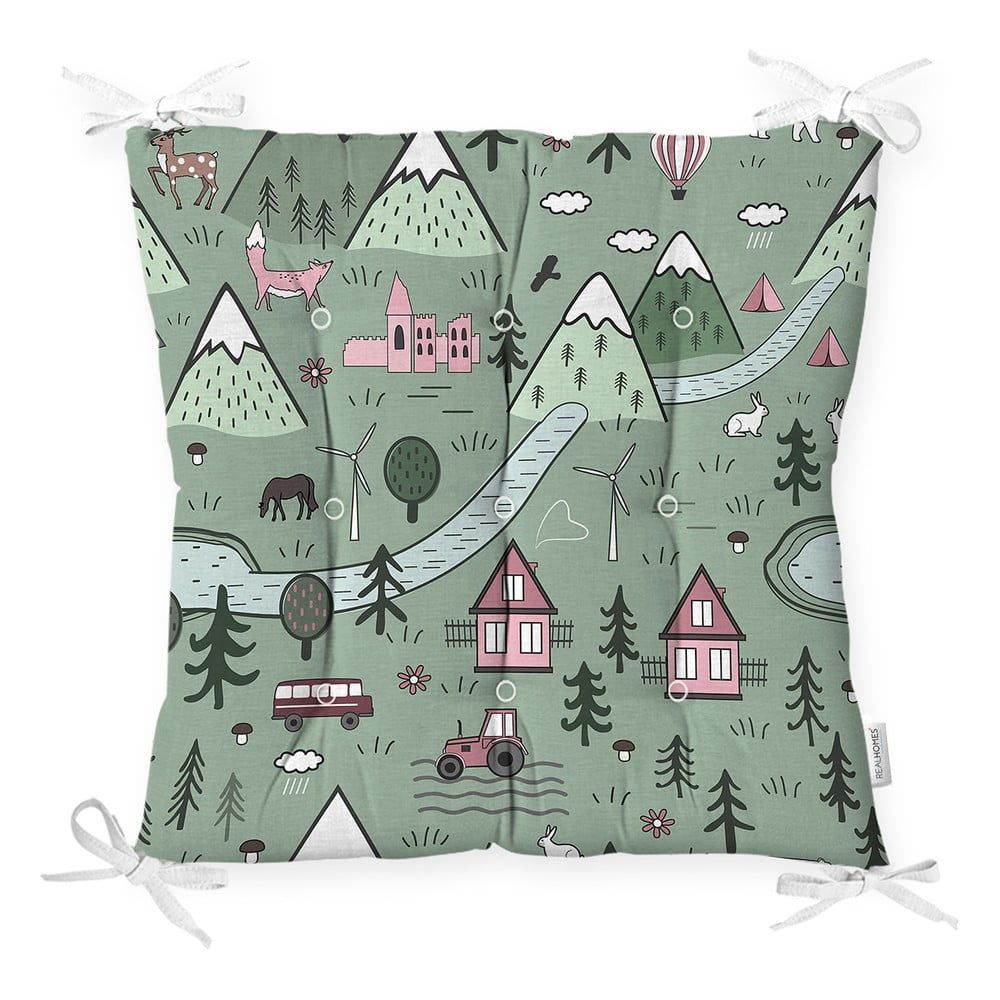 Sedák s prímesou bavlny Minimalist Cushion Covers Village, 40 x 40 cm - Bonami.sk