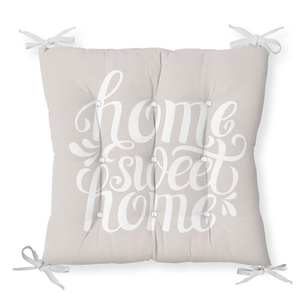 Sedák s prímesou bavlny Minimalist Cushion Covers Home Sweet Home, 40 x 40 cm - Bonami.sk