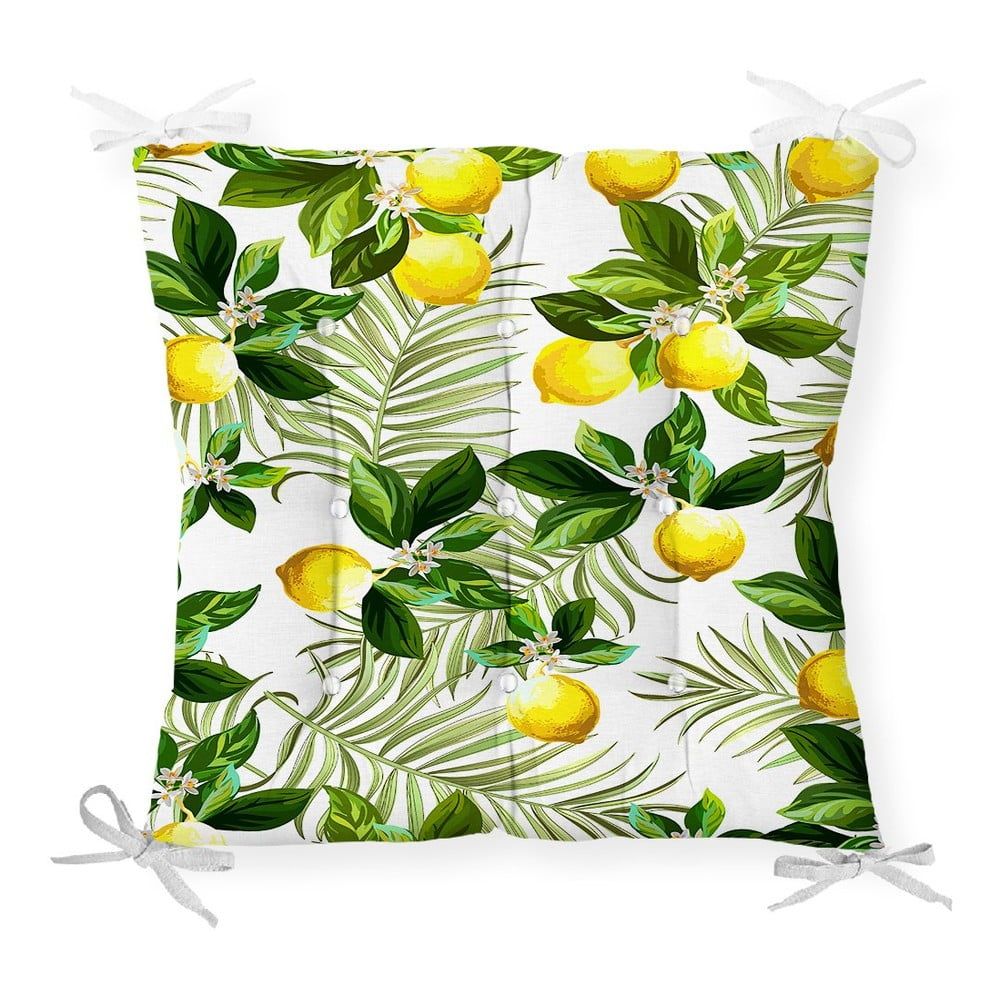 Sedák s prímesou bavlny Minimalist Cushion Covers Lemon Tree, 40 x 40 cm - Bonami.sk