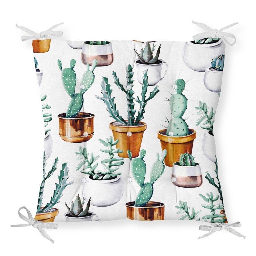 Sedák s prímesou bavlny Minimalist Cushion Covers Cactus in Pot, 40 x 40 cm - Bonami.sk