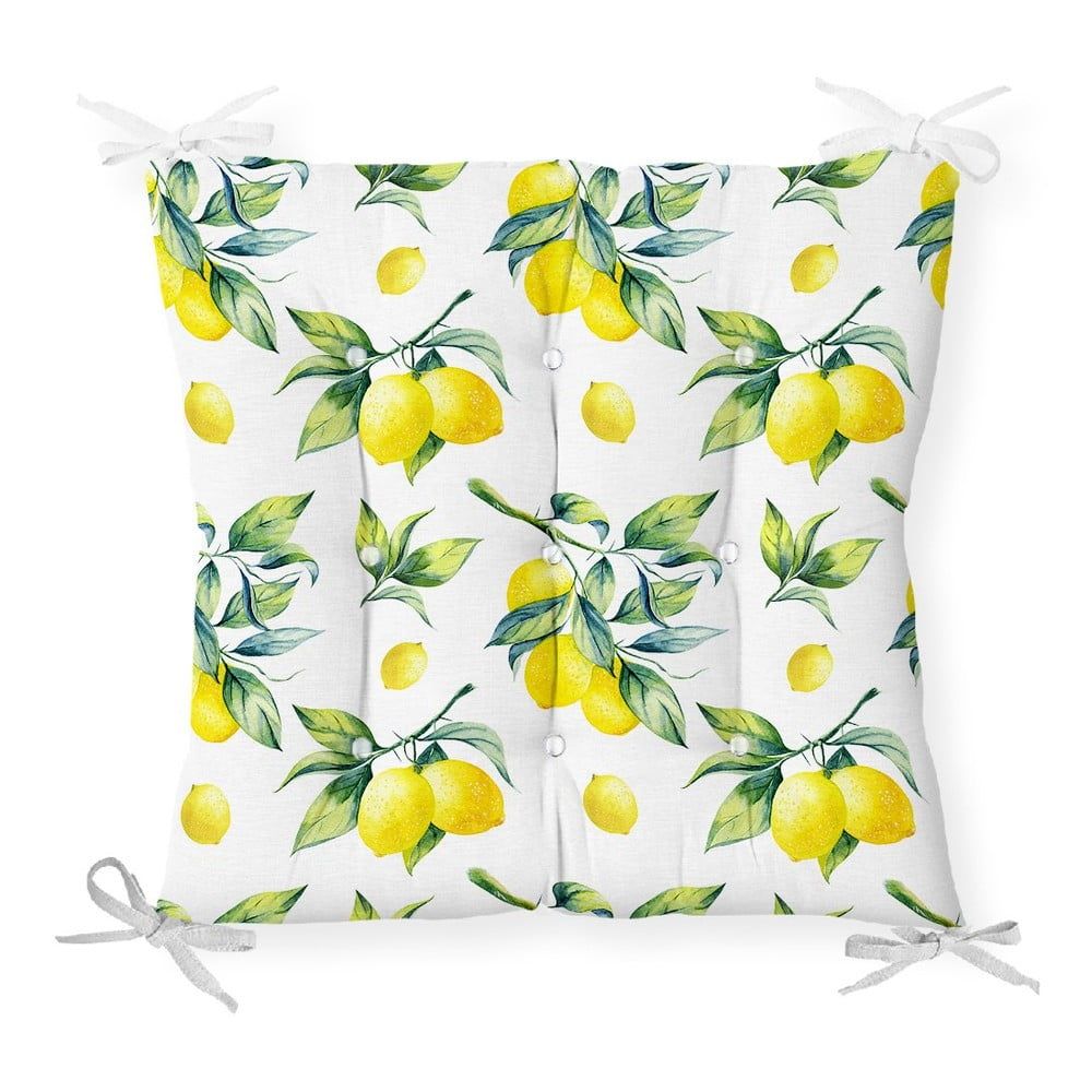 Sedák s prímesou bavlny Minimalist Cushion Covers Lemons, 40 x 40 cm - Bonami.sk