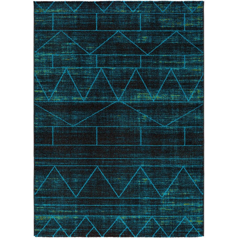 Modrý koberec Universal Neon Blue, 80 x 150 cm - Bonami.sk