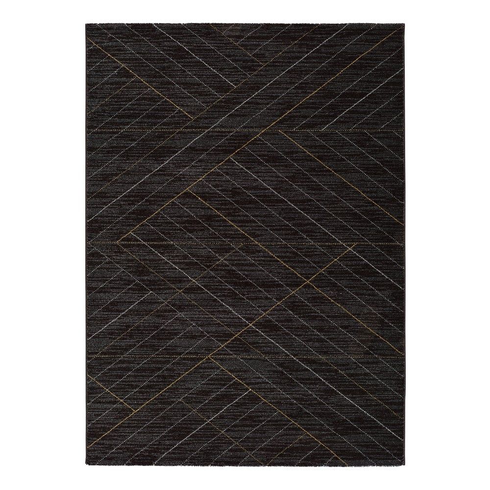 Čierny koberec Universal Dark, 80 x 150 cm - Bonami.sk