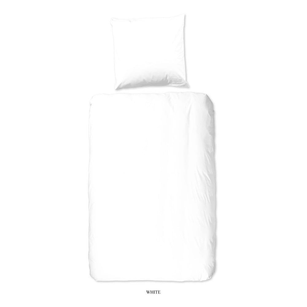 Biele bavlnené obliečky na jednolôžko Good Morning Universal, 140 x 220 cm - Bonami.sk