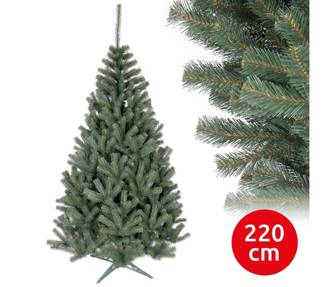  Vianočný stromček TRADY 220 cm smrek  - Svet-svietidiel.sk