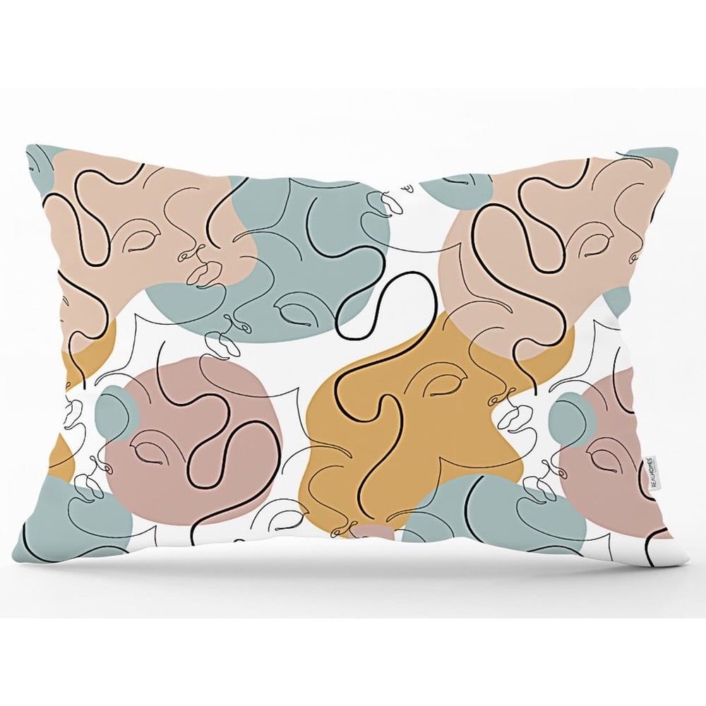 Obliečka na vankúš Minimalist Cushion Covers Drawing Art Rectangle, 35 x 55 cm - Bonami.sk