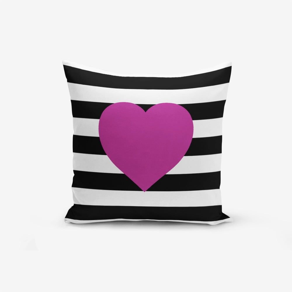 Obliečka na vaknúš s prímesou bavlny Minimalist Cushion Covers Purple, 45 × 45 cm - Bonami.sk