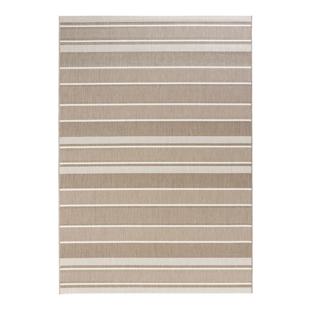 Béžový vonkajší koberec Bougari Strap, 80 x 150 cm - Bonami.sk