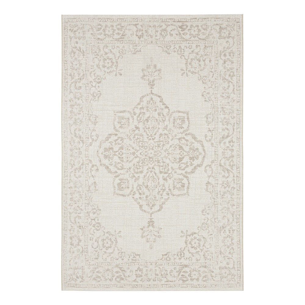 Béžový vonkajší koberec Bougari Tilos, 80 x 150 cm - Bonami.sk