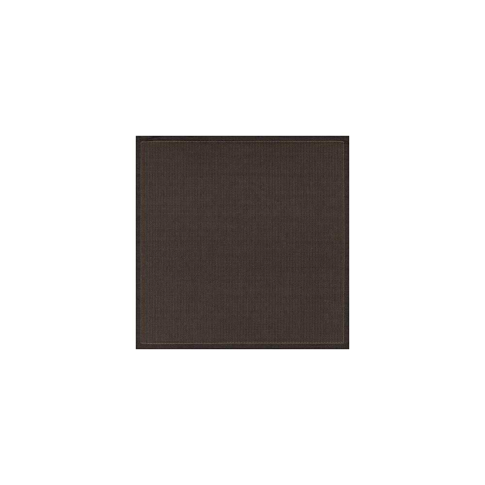 Čierny vonkajší koberec Floorita Tatami, 200 x 200 cm - Bonami.sk