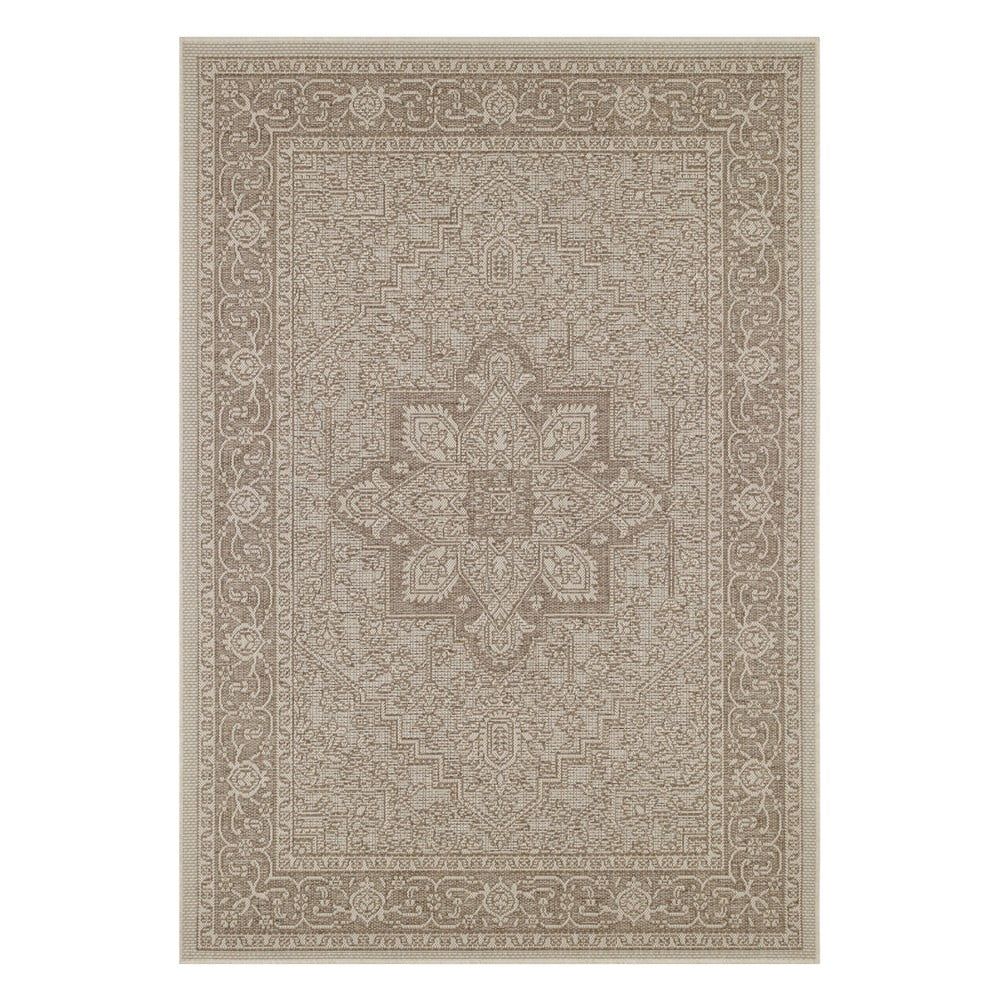 Hnedo-béžový vonkajší koberec Bougari Anjara, 140 x 200 cm - Bonami.sk