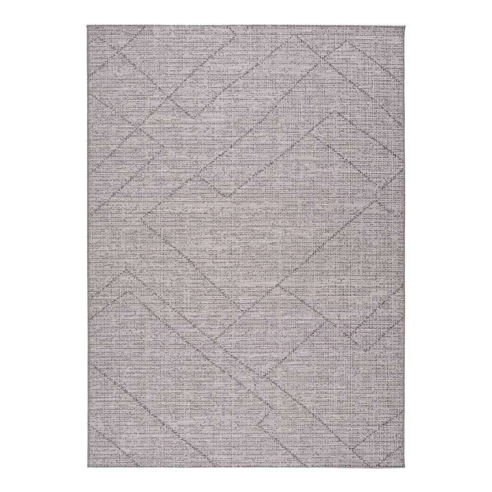 Sivý vonkajší koberec Universal Macao Grey Amelia, 80 x 150 cm - Bonami.sk