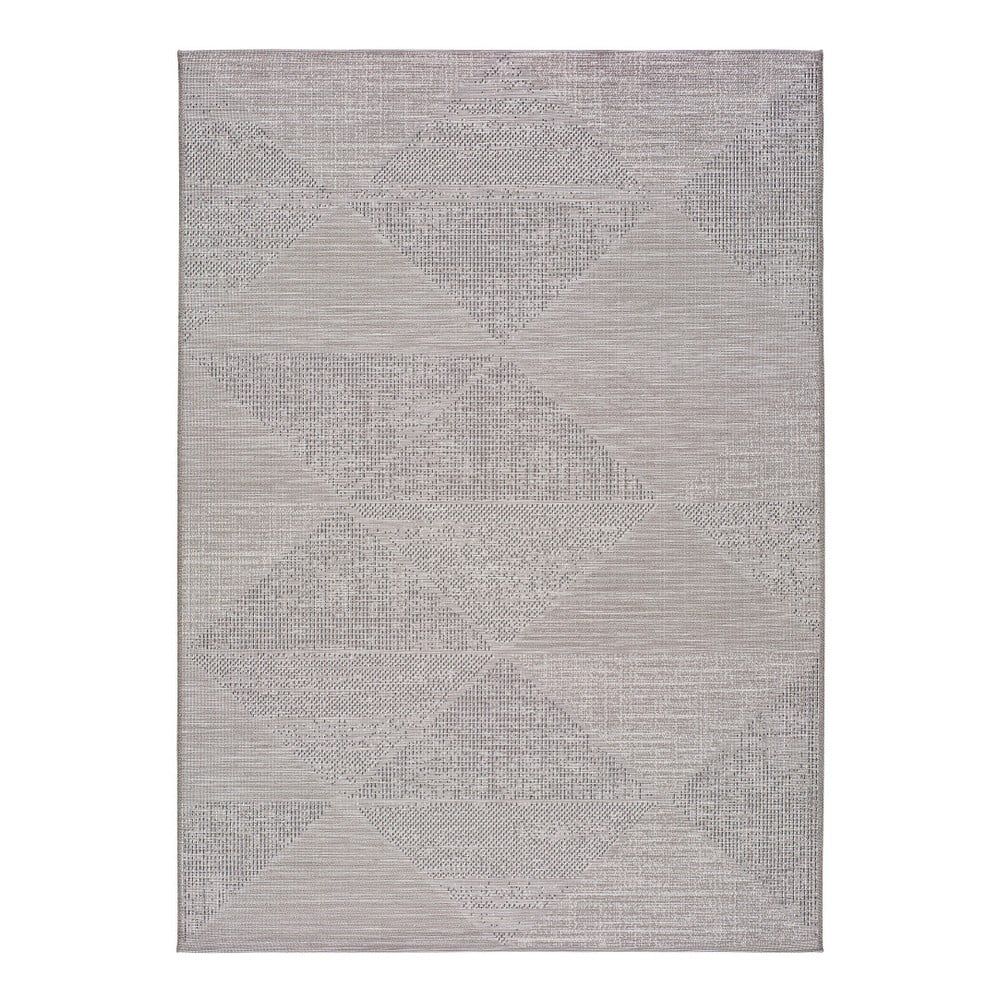Sivý vonkajší koberec Universal Macao Grey Wonder, 77 x 150 cm - Bonami.sk