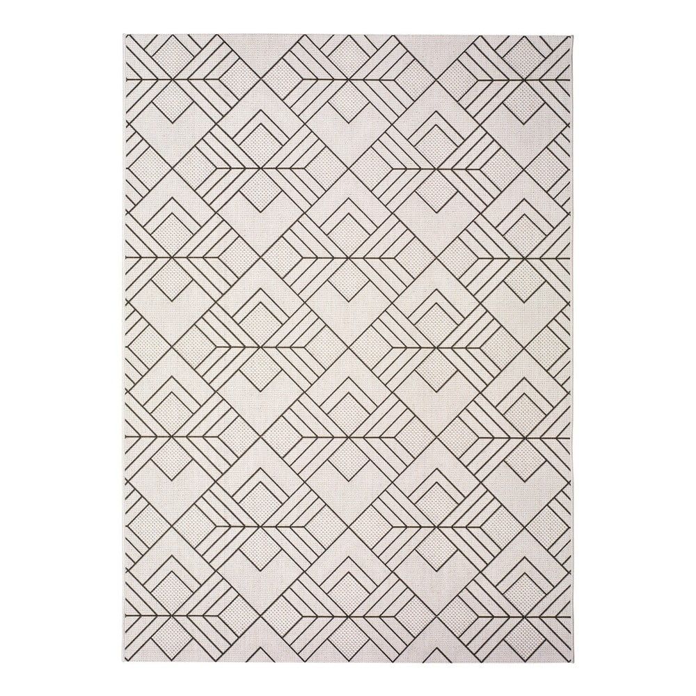 Bielo-béžový vonkajší koberec Universal Silvana Caretto, 160 x 230 cm - Bonami.sk