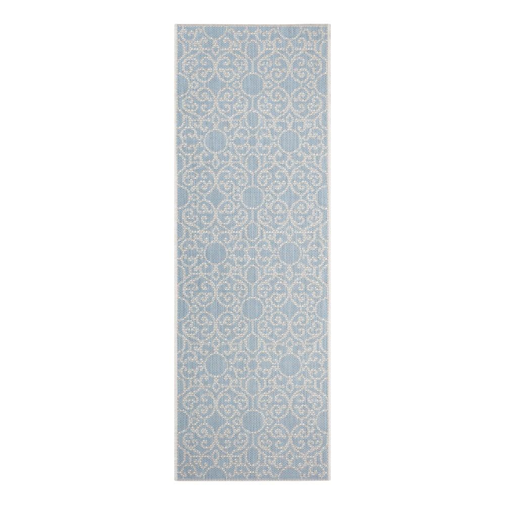 Modro-béžový vonkajší koberec Bougari Nebo, 70 x 200 cm - Bonami.sk
