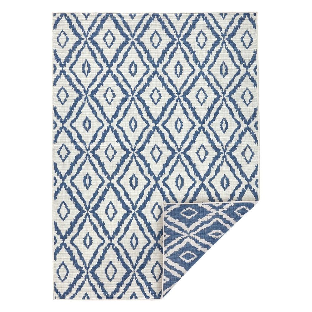 Modro-biely vonkajší koberec Bougari Rio, 80 x 150 cm - Bonami.sk