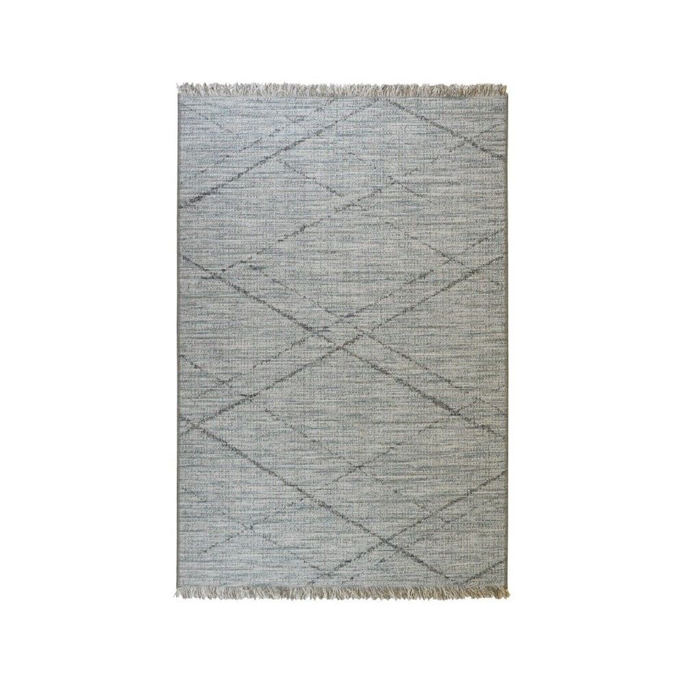 Modro-sivý vonkajší koberec Floorita Les Gipsy Blue, 130 × 190 cm - Bonami.sk