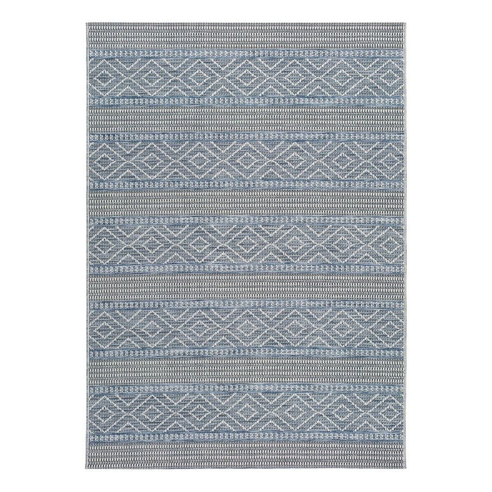 Modrý vonkajší koberec Universal Cork Lines, 155 x 230 cm - Bonami.sk