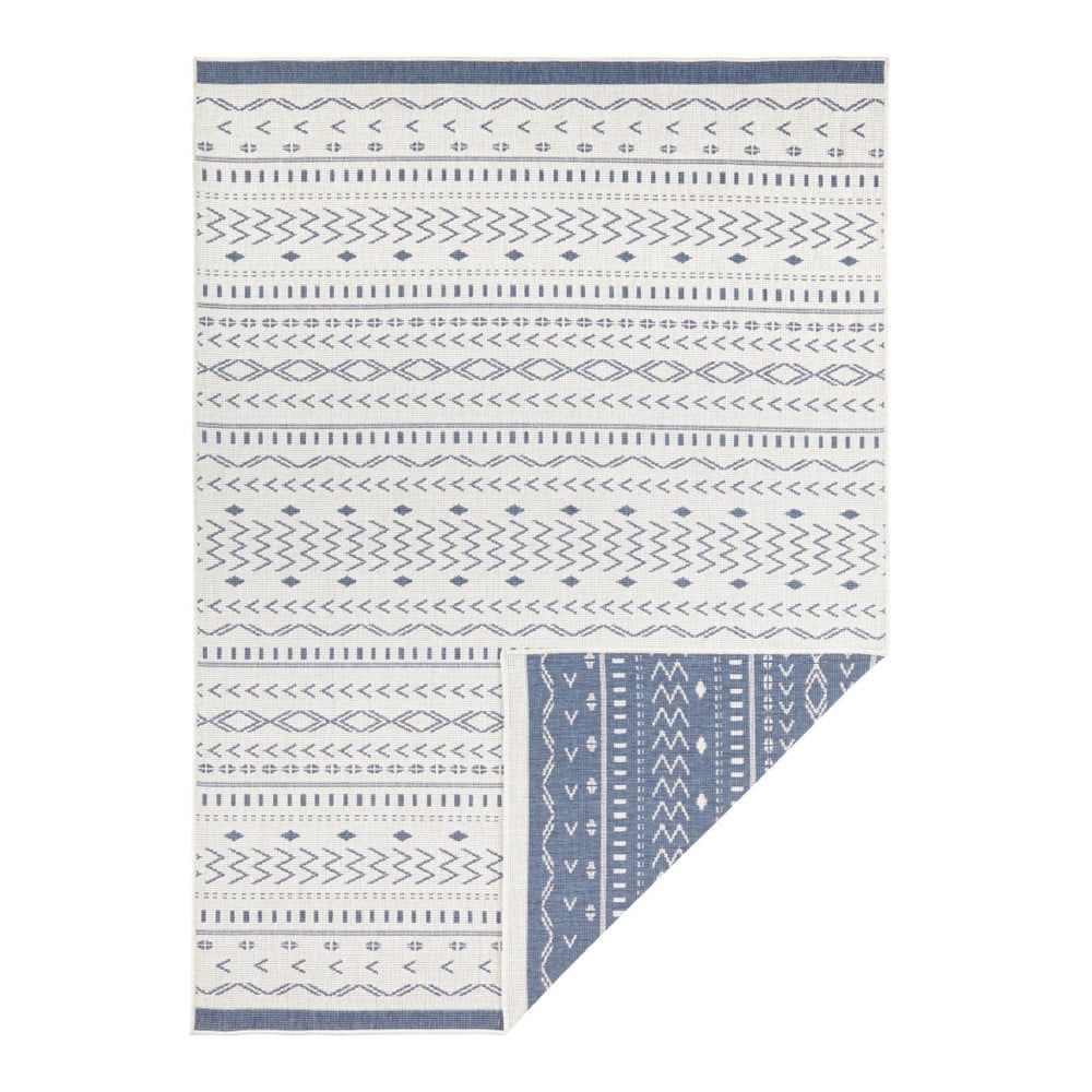 Modro-krémový vonkajší koberec Bougari Kuba, 230 x 160 cm - Bonami.sk