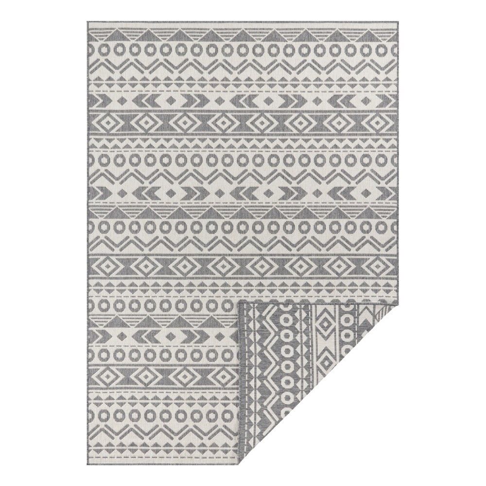 Sivo-biely vonkajší koberec Ragami Roma, 80 x 150 cm - Bonami.sk