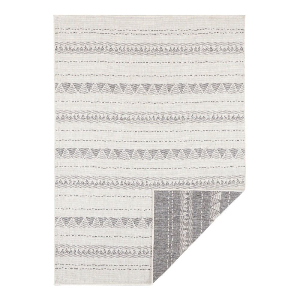 Sivo-krémový vonkajší koberec Bougari Bahamas, 80 x 150 cm - Bonami.sk